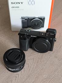 Sony Alpha A6100 + Obiettivo 16-50 