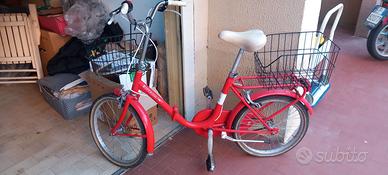 Bicicletta donna tipo Graziella Imperial pieghevol