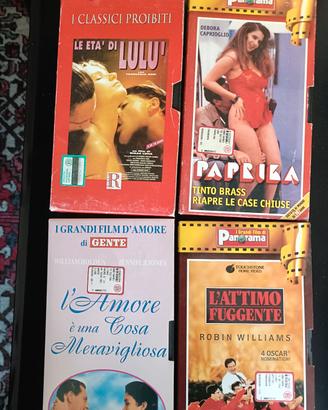 VHS vari titoli film