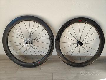 Ruote Zipp 404  copertoncino + Pacco pignoni 