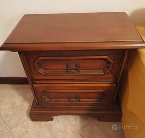 COMODINI IN NOCE COPPIA