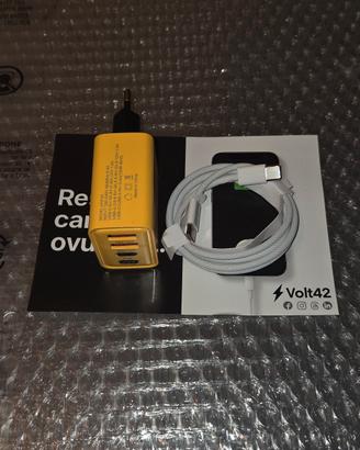 Caricatore Multiporta + Cavo USB-C