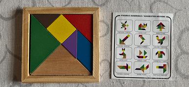 Tangram in legno