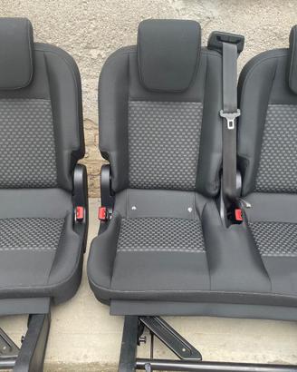 Sedili Ford Transit 3a fila (3 posti)+staffe