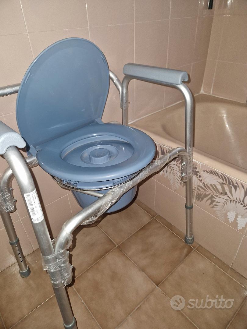 SEDIA COMODA - RIALZO per WC-SEDILE per DOCCIA -supporto water