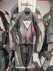 TUTA PELLE DAINESE FULMINEA DONNA 2P