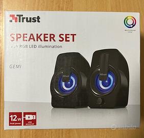 Casse per pc Trust modello Gemi