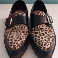 scarpe  vintage creeper rockabilly 