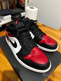 Air Jordan I Bred Toe Low