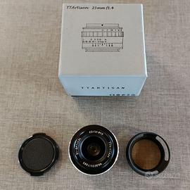 Ttartisan 23mm F1,4 Xmount + paraluce