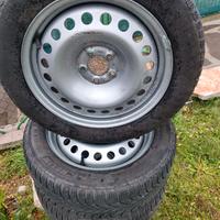 205 55 16 Michelin su cerchi in ferro 
