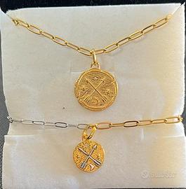 Collana e bracciale con charms