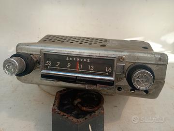 autoradio Autovox vintage anni 60 per.Alfa Romeo