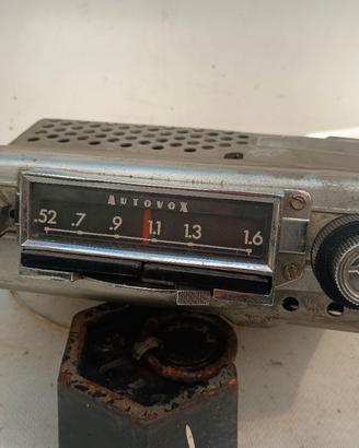 autoradio Autovox vintage anni 60 per.Alfa Romeo