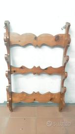 portafucili in legno di pino 