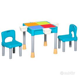 Tavolo Contenitore con 2 Sedie bambino