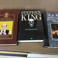 Lotto libri horror – Agata Christie , King, Poe