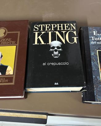 Lotto libri horror – Agata Christie , King, Poe