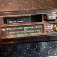 Autoradio Autovox Kaimano anni '70 vintage epoca