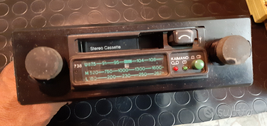 Autoradio Autovox Kaimano anni '70 vintage epoca
