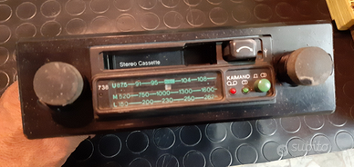 Autoradio Autovox Kaimano anni '70 vintage epoca