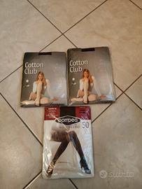 Set collant 50 den,no stress, pompea, Franzoni