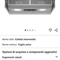 Cappa aspirante Bosch