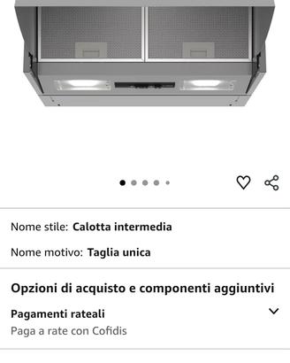 Cappa aspirante Bosch