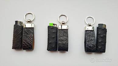 portachiavi e portaccendino artigianali