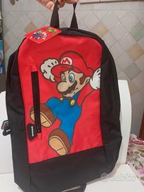 Zaino scolastico per bambini Super Mario Bros,