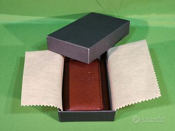 J.C. TWIDD Company portachiavi in vera pelle