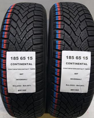 2 GOMME 185 65 15 CONTINENTAL BR1382