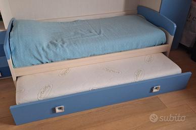 letto singolo + letto a scomparsa