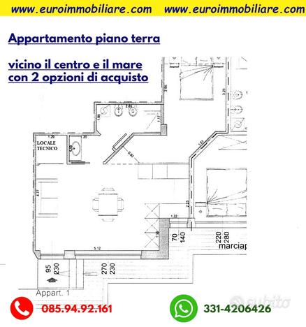 Appartamento piano terra con ingresso autonomo