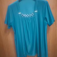 Maglia donna elegante manica corta