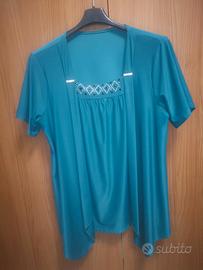 Maglia donna elegante manica corta