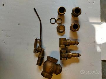 valvole e raccorderia in ottone