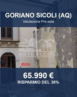Immobile in asta di 116 m² a Goriano Sicoli