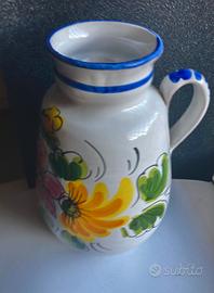 Grande brocca caraffa firma Gualdo e Tadino Gubbio