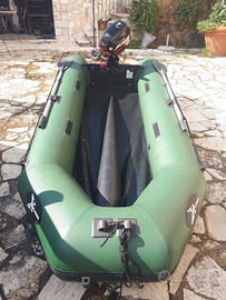 Gommone e Motore Mercury Fisher X Pro 320