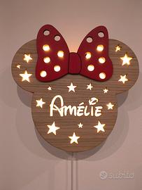 Lampada parete appoggio camera soggiorno 