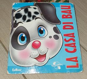 Libro la casa di Bau (tattile) cane