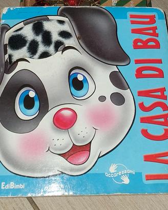 Libro la casa di Bau (tattile) cane