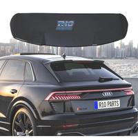 SPOILER ALETTONE PER AUDI Q8 18-23 LOOK RSQ8 NERO 