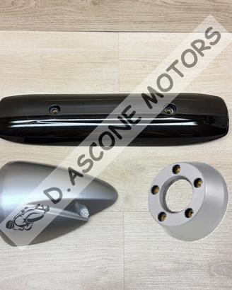 kit protezione marmitta tmax 500 2001 2006 3 pezzi