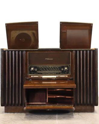 Stereo Grundig Konzertschrank 8060 W/3D