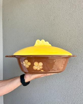 Pirofila forno Thun con coperchio - linea Country
