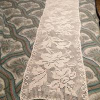  lavori a filet uncinetto 