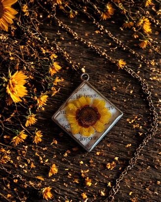 Collana in resina 