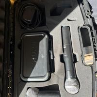 Shure sm 58 radio microfono pgx2
